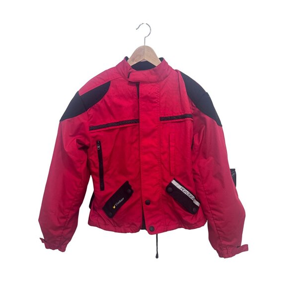 Codura Men's Reissa Motorcycle Racing Jacket, Size 38, Red and Black‎ - Picture 1 of 5